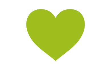 A green heart