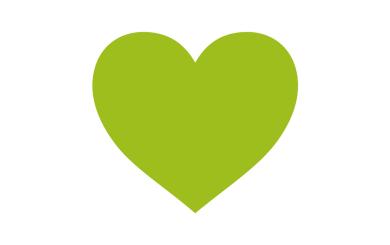 A green heart