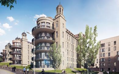 Computer generated image of The Victoria development