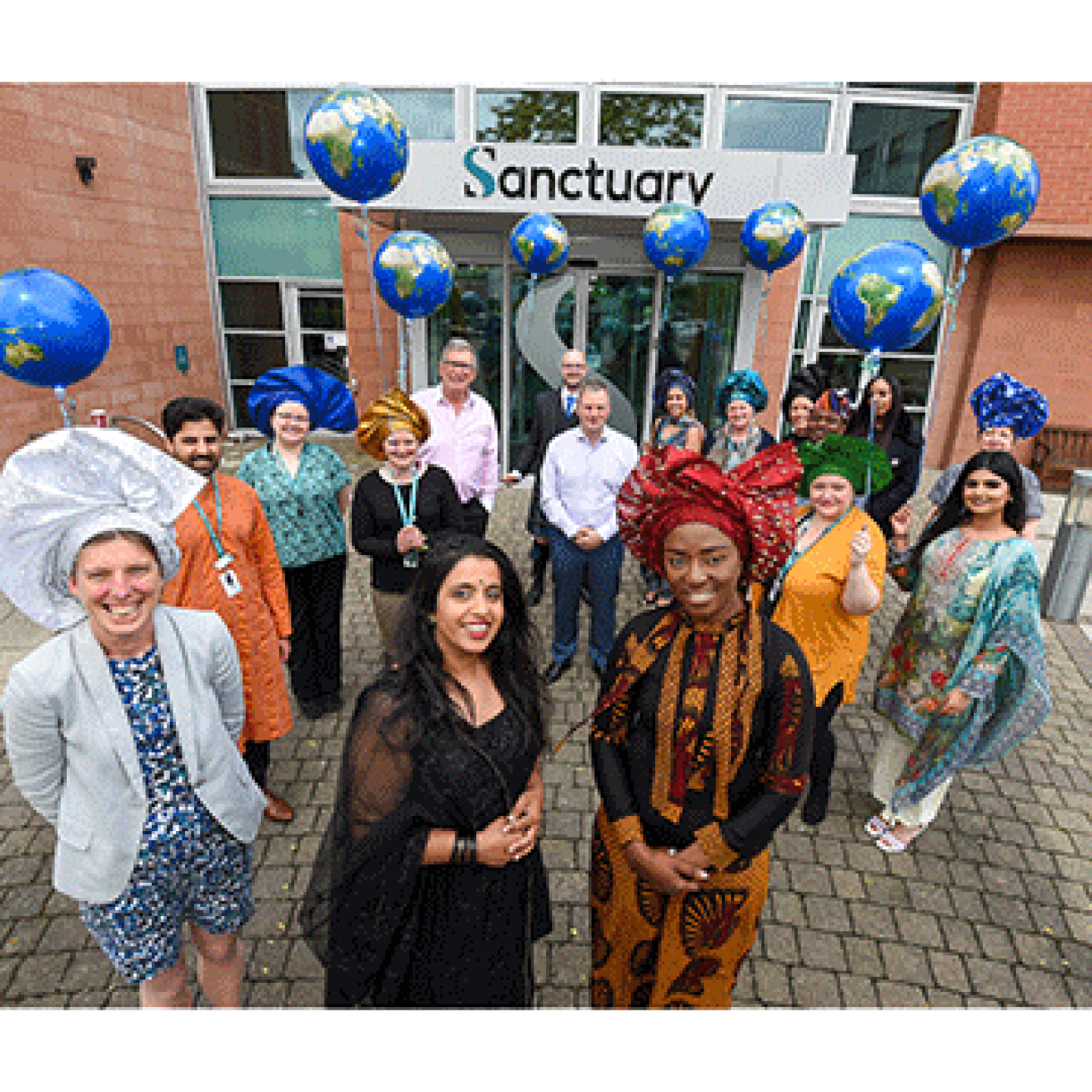 Staff at the Worcester Head Office celebrate cultural diversity day