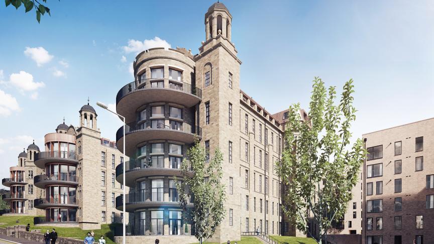 Computer generated image of The Victoria development